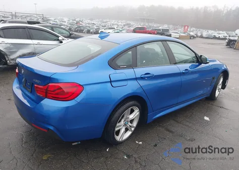 2019 BMW 430I Gran Coupe xDrive from USA, damaged, VIN WBA4J3C59KBL07436